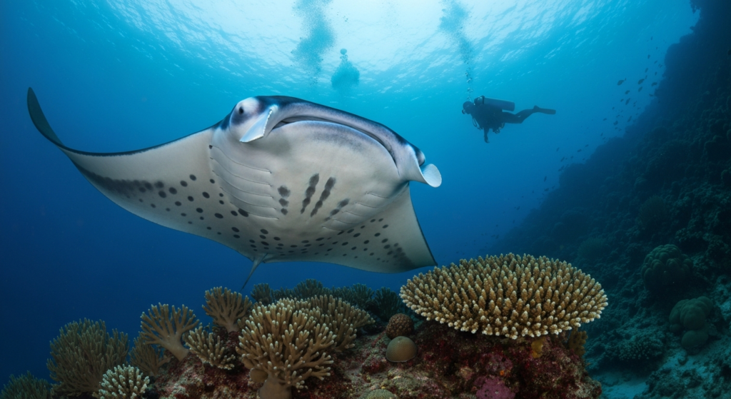 Manta Rays Raja Ampat Diving - RajaAmpatIslands.com
