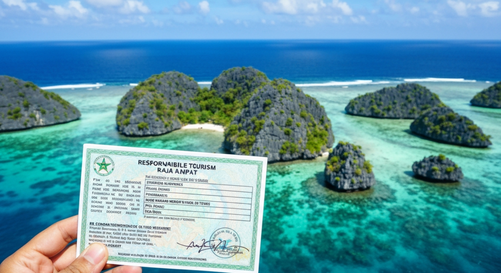 Marine Park Entry Permit Raja Ampat - RajaAmpatIslands.com
