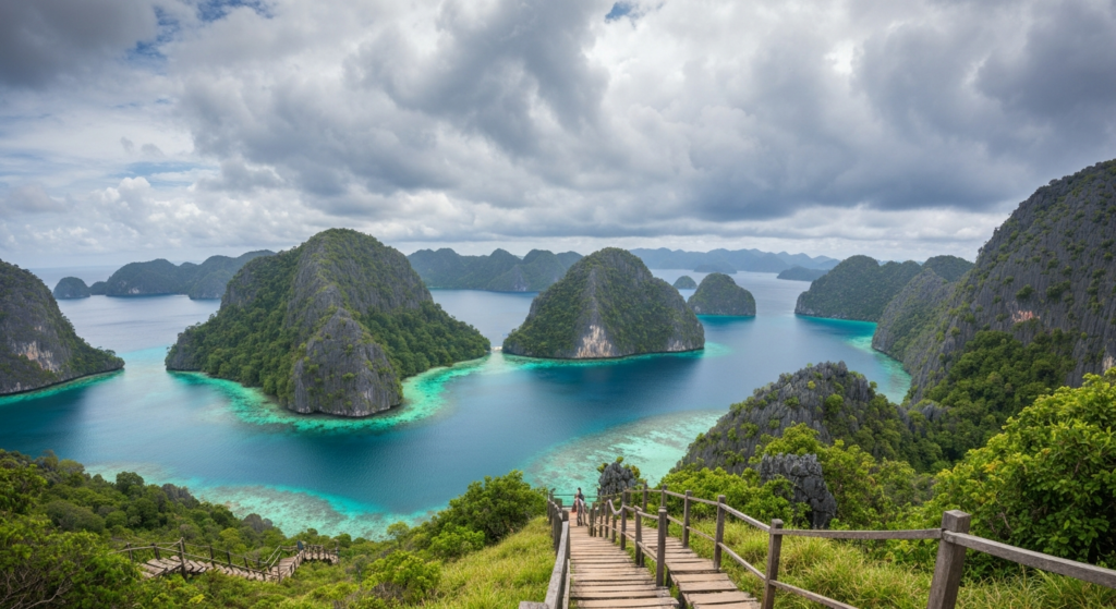 Pianemo Viewpoint Tour Raja Ampat - RajaAmpatIslands.com