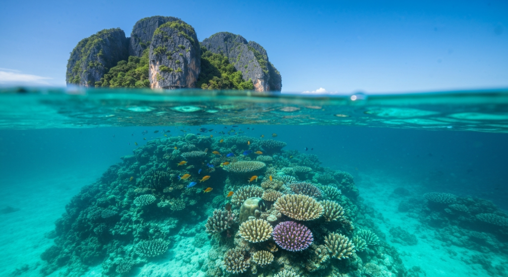 Snorkeling Crystal Waters Raja Ampat - RajaAmpatIslands.com